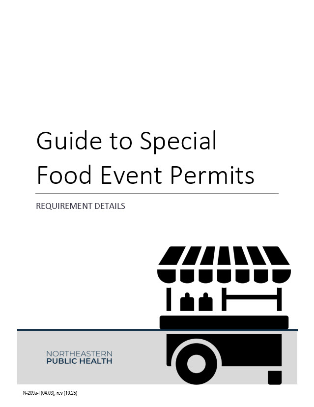 Guide to Special Food Event Permits